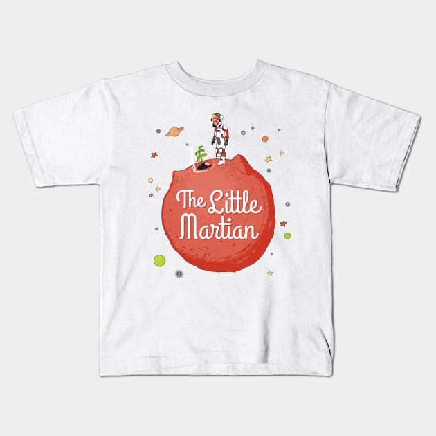 The Little Martian Kids T-Shirt by inaco